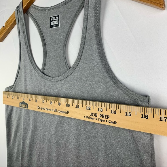 Fila Grey Racerback Tank Top - Picture 10 of 11